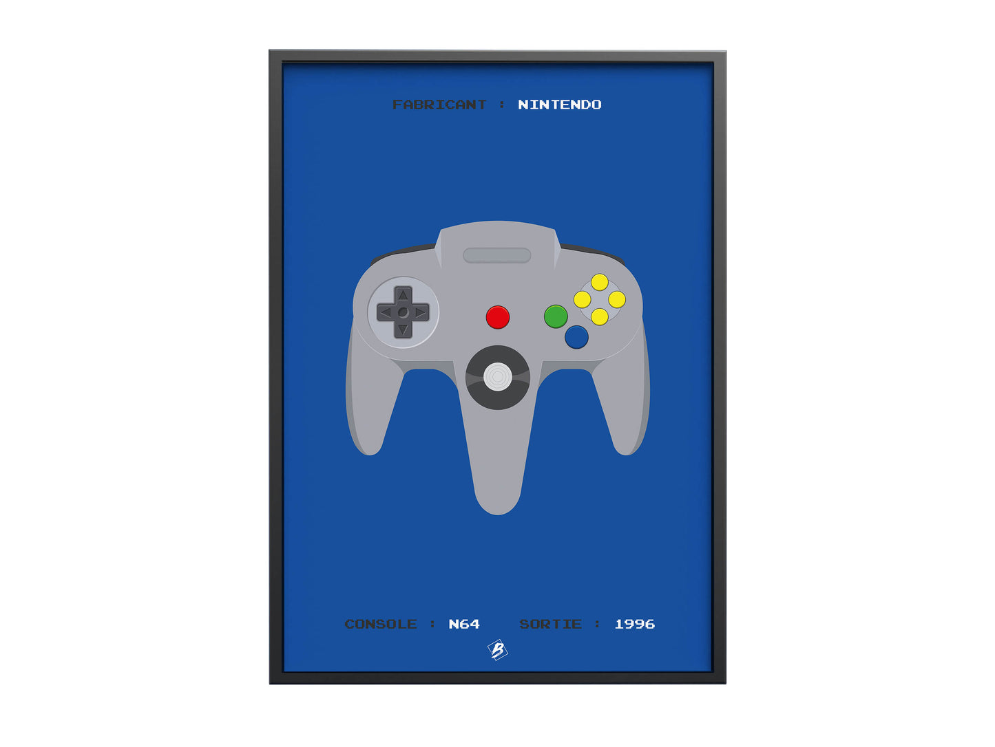 Affichage de la manette Nintendo 64 N64 -  France