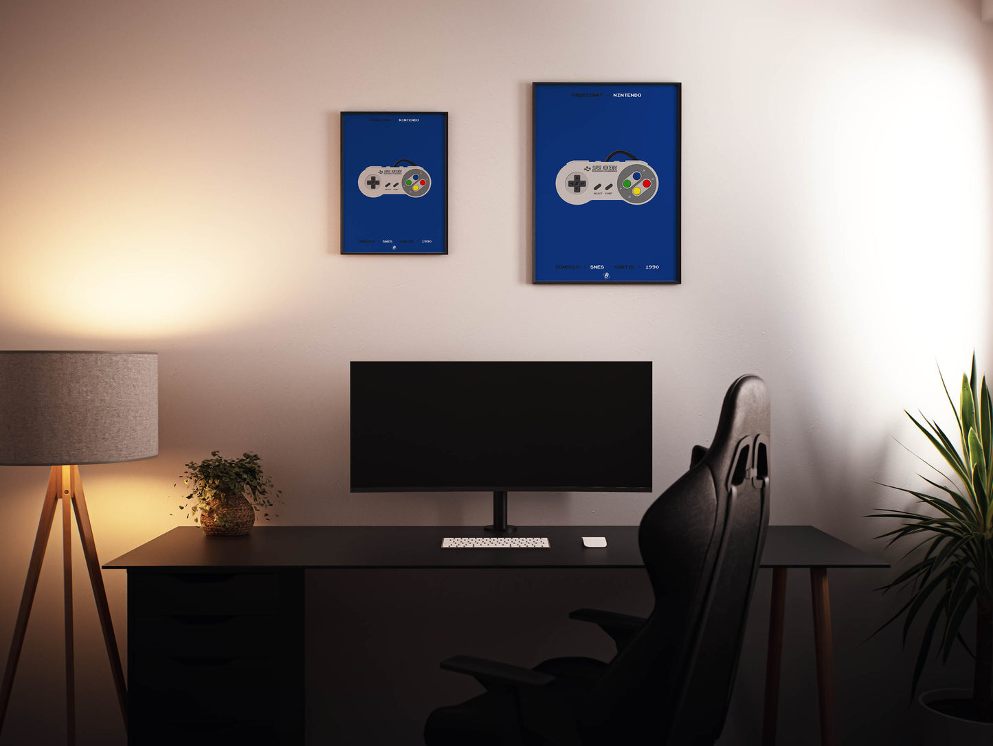 Affiche - Manette Super Nintendo