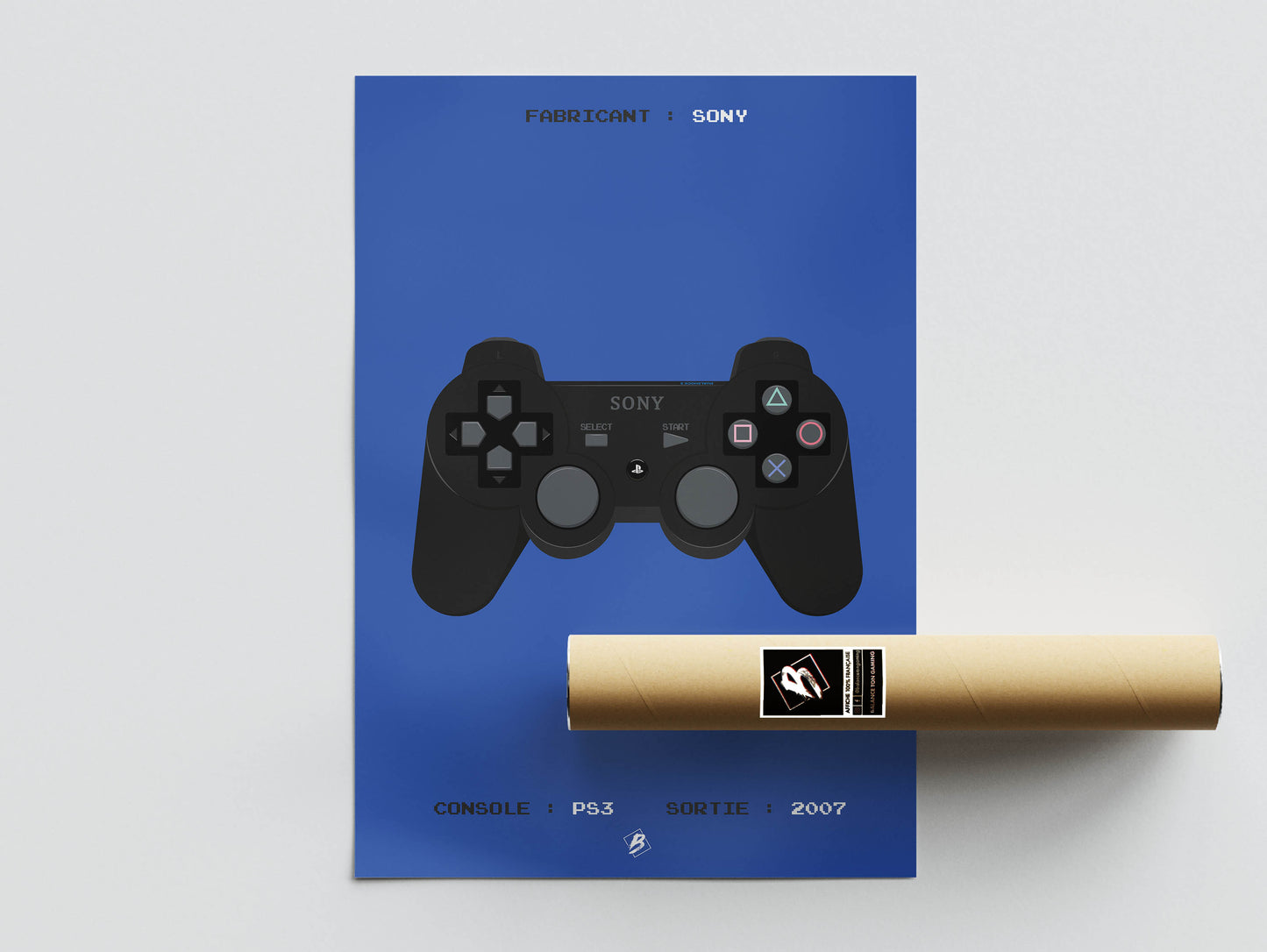 Affiche - Manette Playstation 3