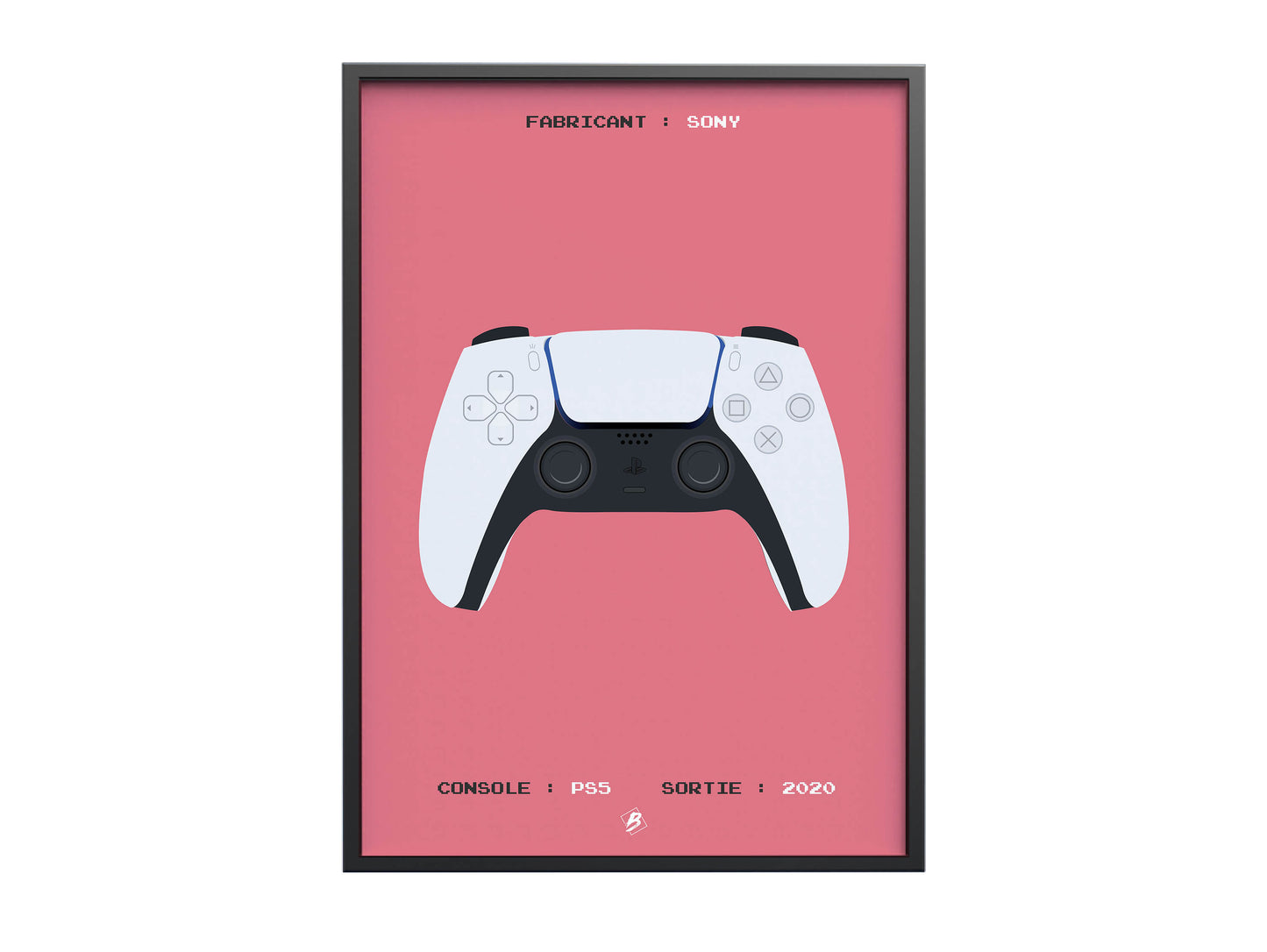 Affiche - Manette Playstation 5 – Balance Ton Gaming